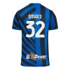 Maillot de Supporter Inter Milan Dimarco 32 Domicile 2024-25 Pour Homme